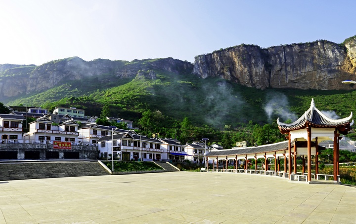 丘林村紅軍文化廣場。畢節(jié)市委宣傳部供圖