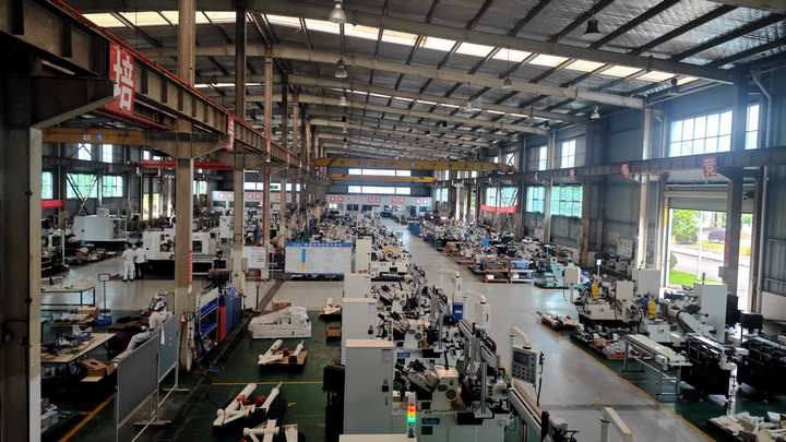 貴州興富祥立健機械有限公司車間一角。吳小星攝