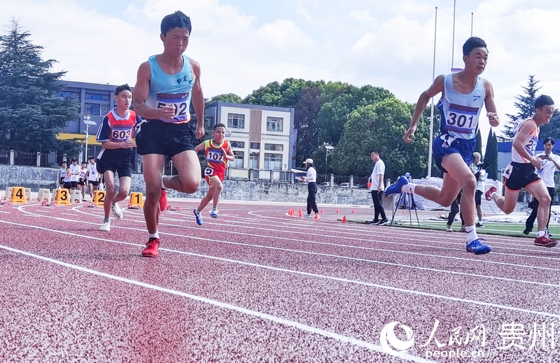 比賽現(xiàn)場。人民網(wǎng)記者 王秀芳攝