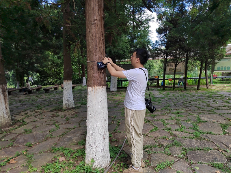 貴陽阿哈湖國家濕地公園的動植物有了“身份卡” 。陳雨倩拍攝 (4)