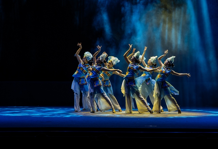 表演現場。張啟榮攝