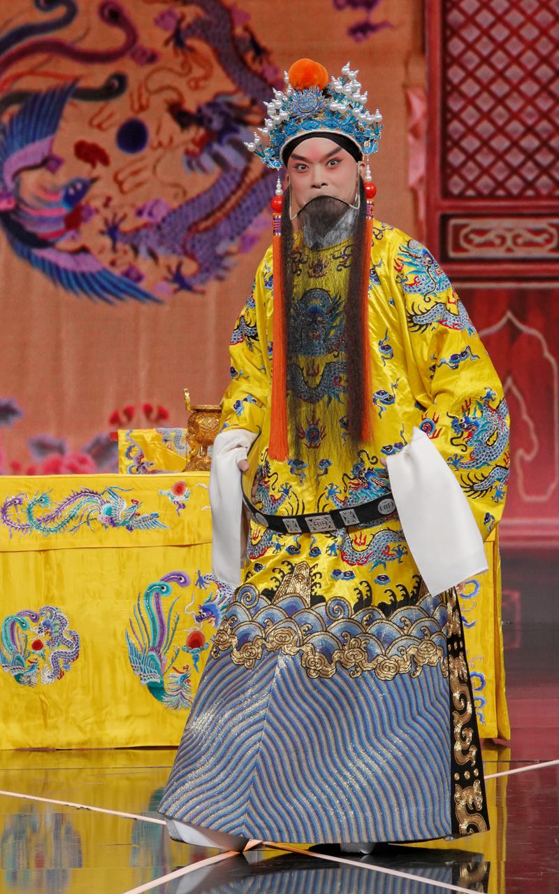 馮冠博劇照。貴州京劇院供圖 