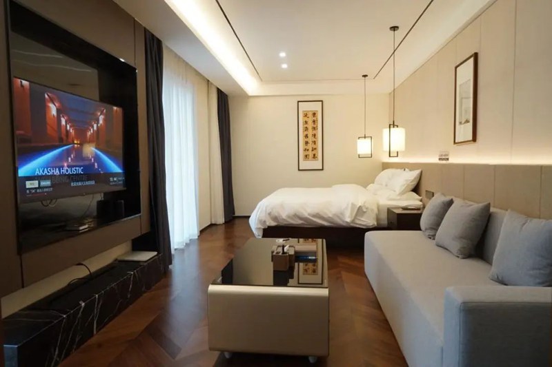 興義市納具和園康養小鎮養老居室。