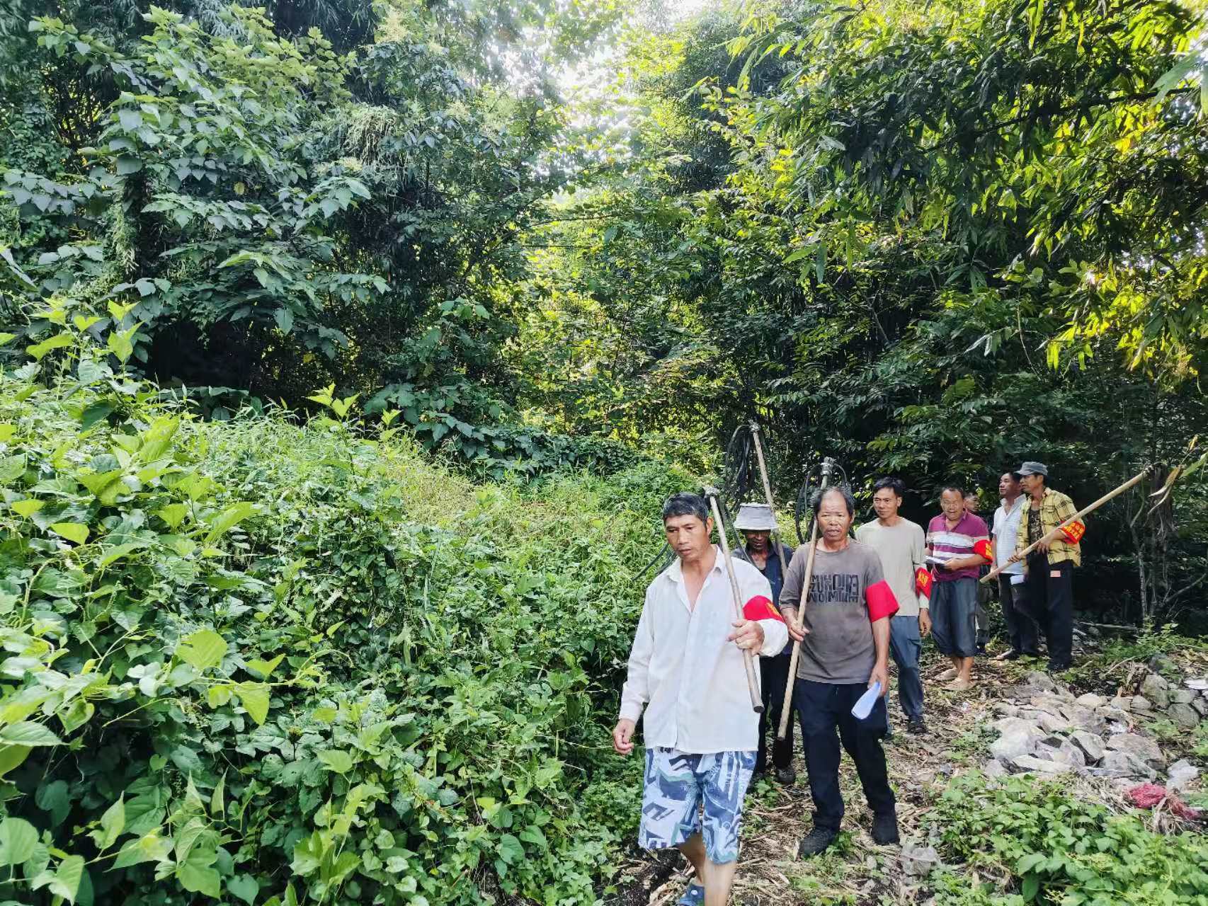 加強(qiáng)巡查。