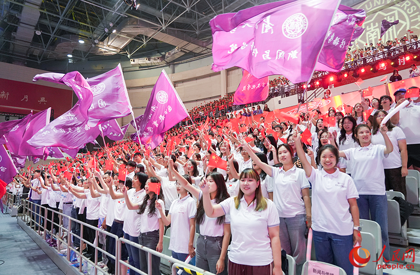 現場氣氛熱烈。人民網記者 于凱攝