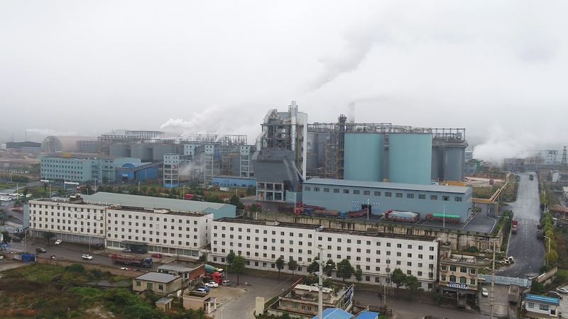 清鎮(zhèn)市站街鎮(zhèn)工業(yè)園區(qū)。鮑凱 攝