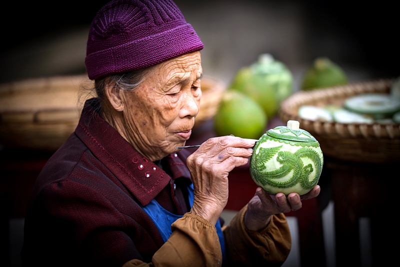 雕花蜜餞技藝。