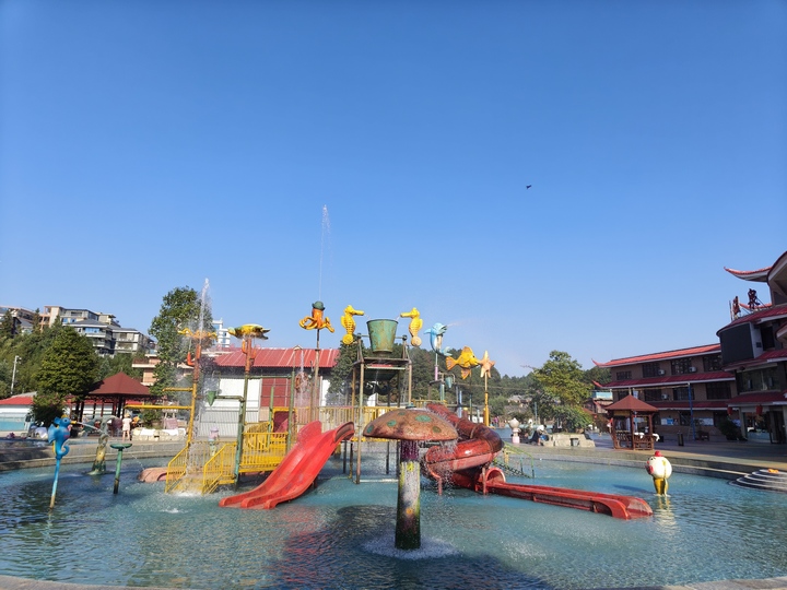 安底桂花溫泉。蔡昀攝