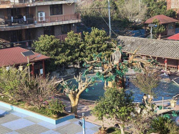 安底桂花溫泉。蔡昀攝