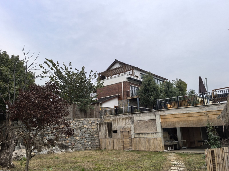 印月山莊民宿區。王蕊 攝