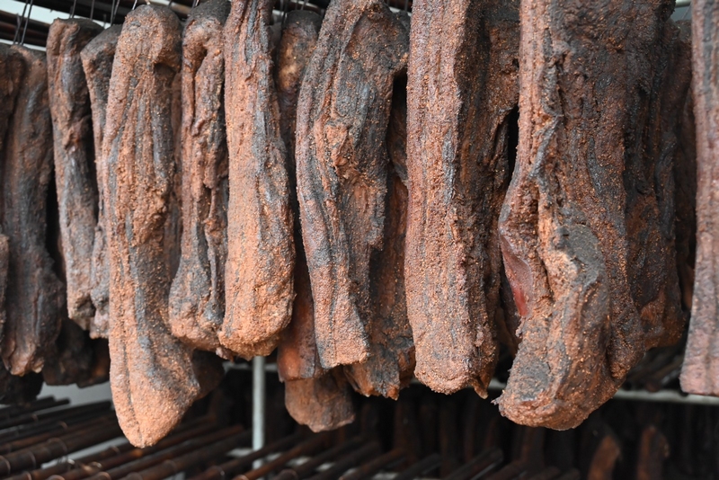 成品臘肉 沈建華 攝