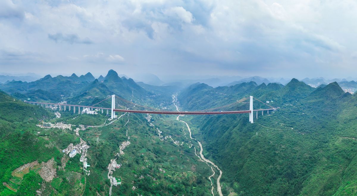 壩陵河大橋景觀