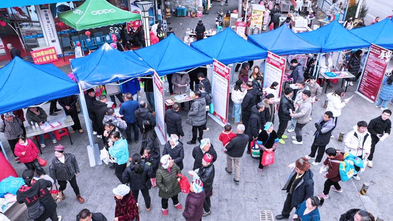 圖為：2025年東西部勞務協作暨“春風行動”專場招聘會活動現場 吳昌前 攝 (1).jpg