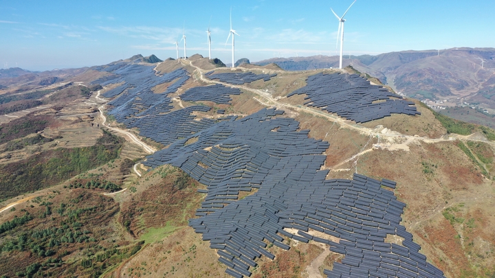 珠市白玉光伏電站。謝永奇攝