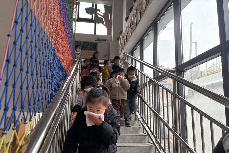 演練活動現場。孔丹攝