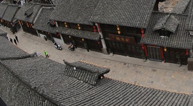 安順古城夜景亮化提升改造工程順利推進