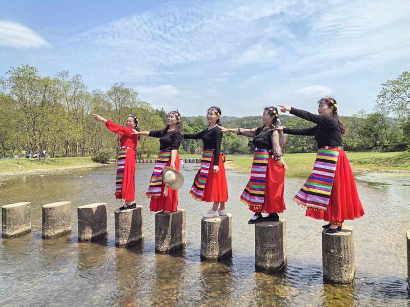 “和美黎平 桑榆賦能”游學活動現場。