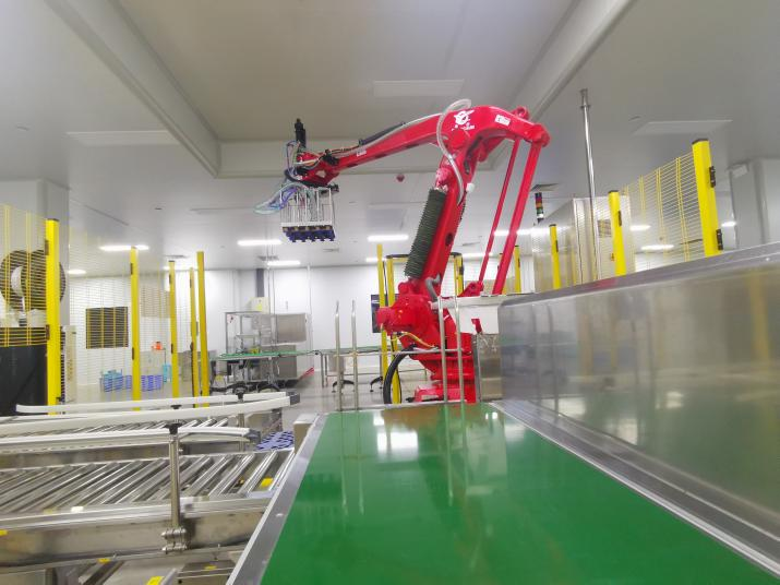 圖為企業生產車間。