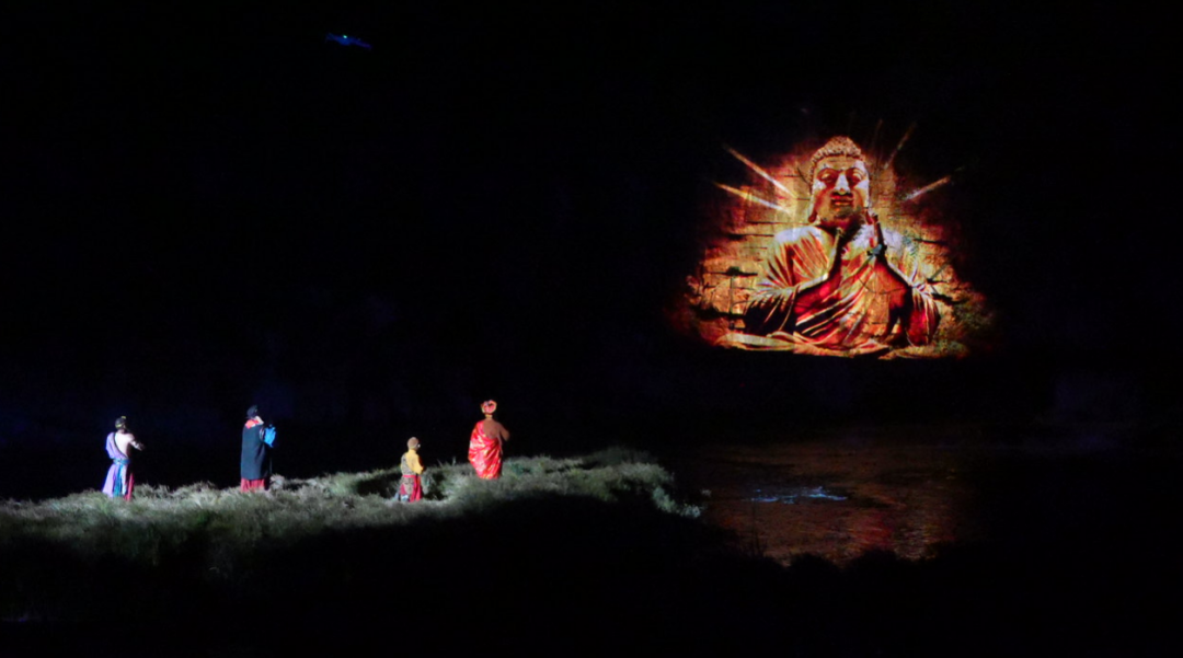 《再回西游》演出現場。