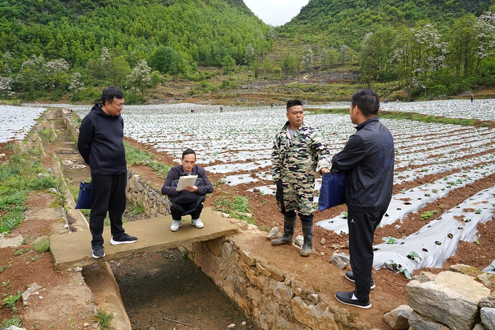 學(xué)員與種植大戶交談。代勝?gòu)?qiáng) 攝.jpg