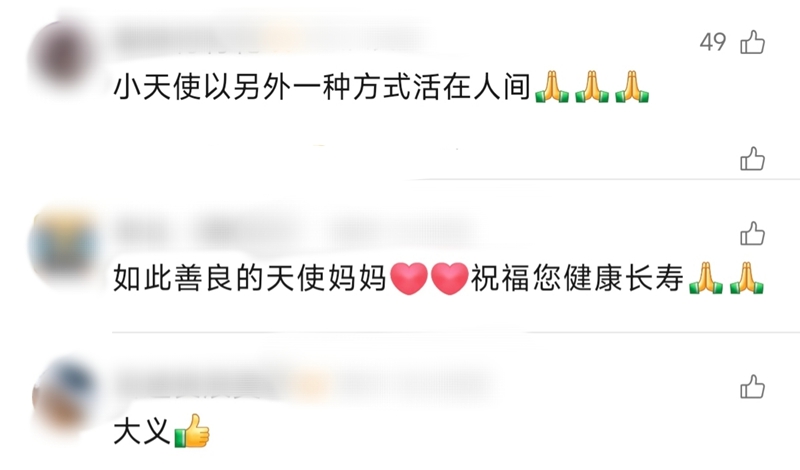 網(wǎng)友評論截圖。