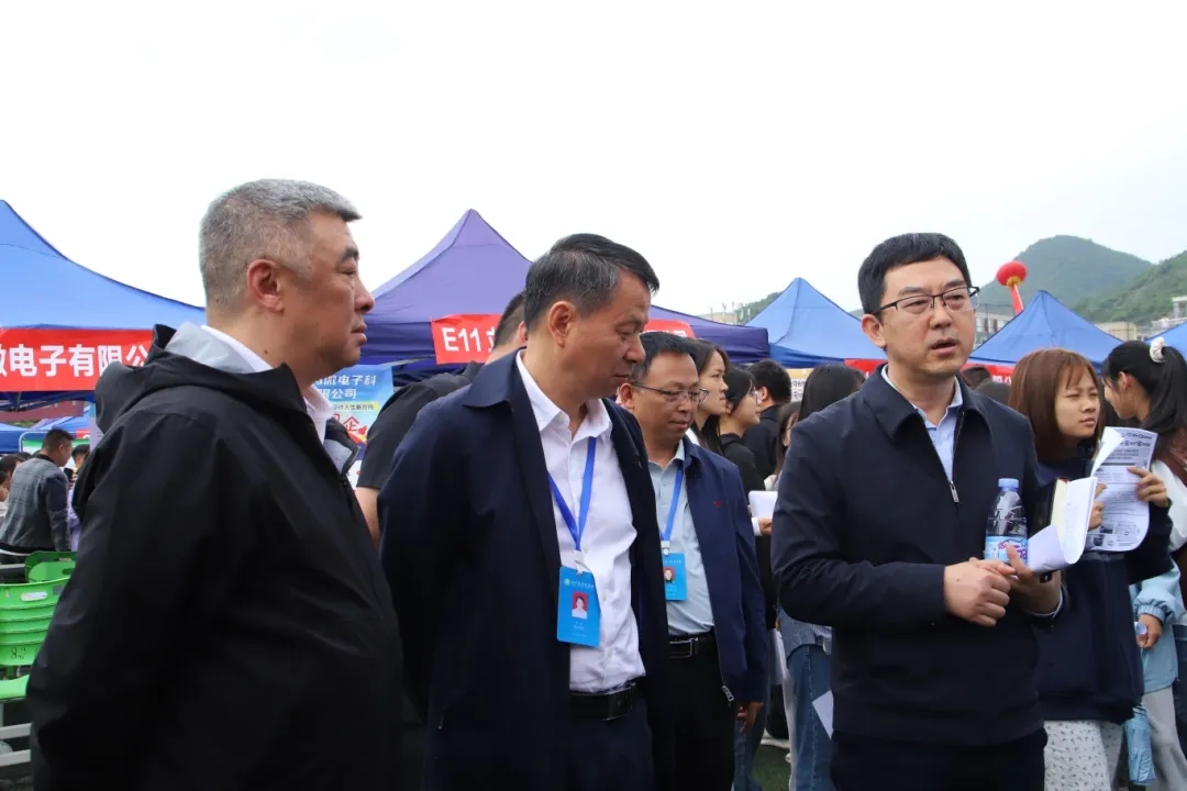 雙選會(huì)現(xiàn)場(chǎng)。