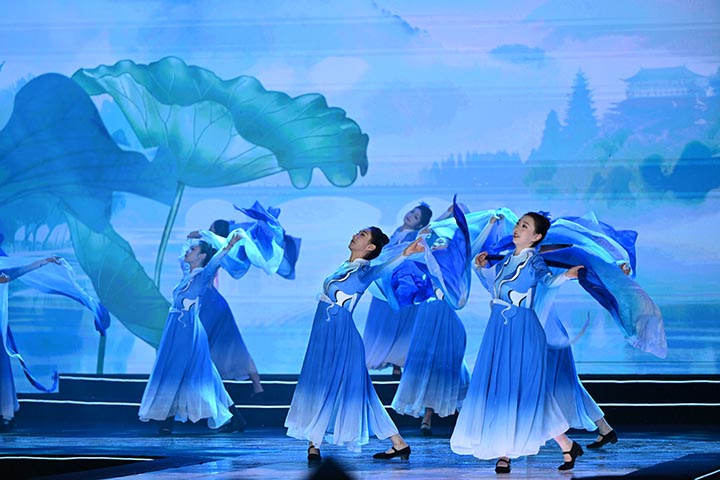 節目表演現場。