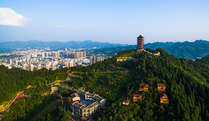 菁山森林公園。習(xí)水縣融媒體中心供圖