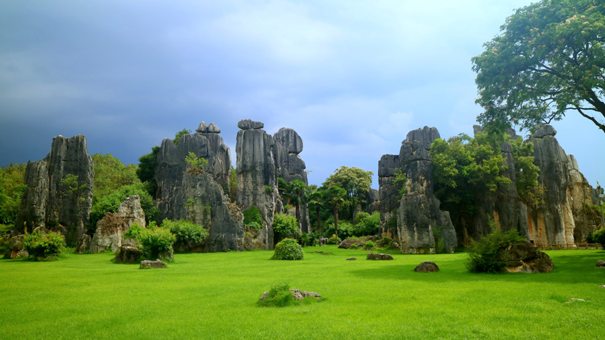 小石林。石林風(fēng)景名勝區(qū)管理局供圖