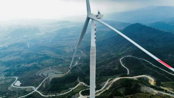 圖為工行貴陽分行金融支持的光伏發電項目。