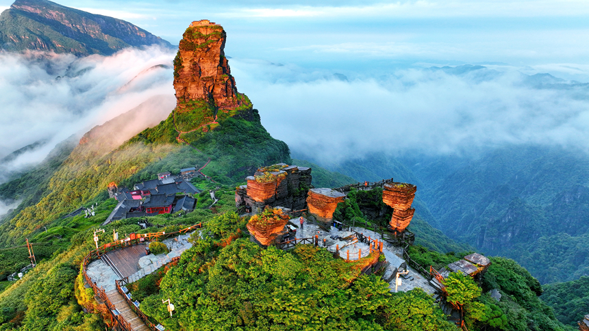 銅仁梵凈山。貴州省林業(yè)局供圖