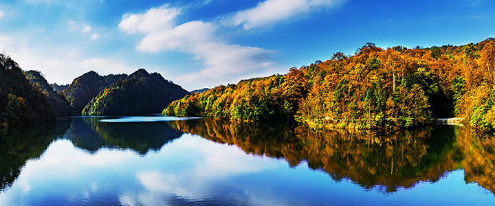 寬闊水。  綏陽融媒供圖