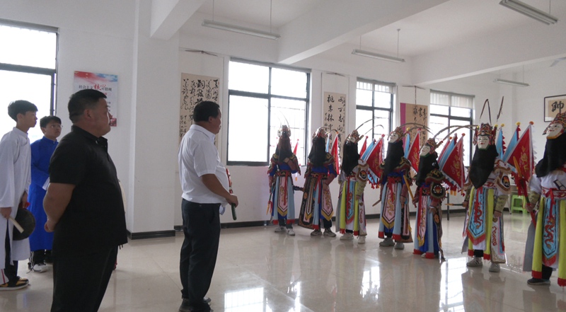 地戲文化進校園。