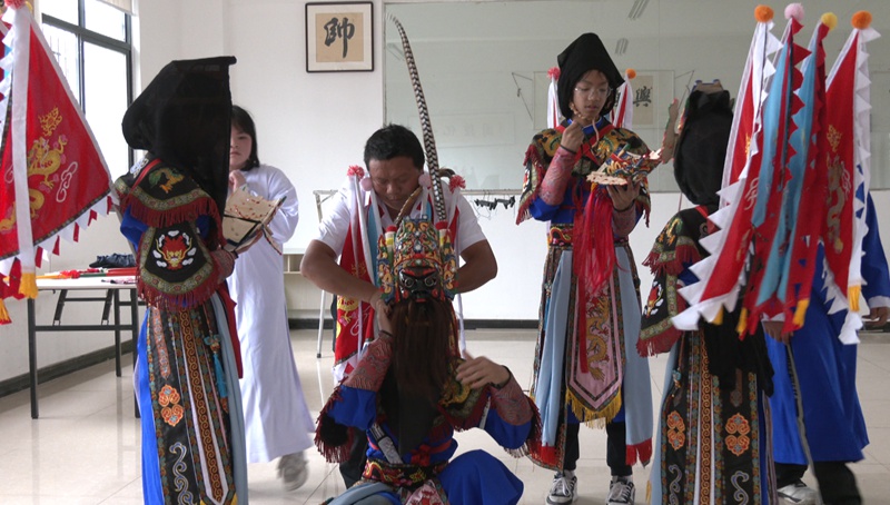 地戲文化進校園。