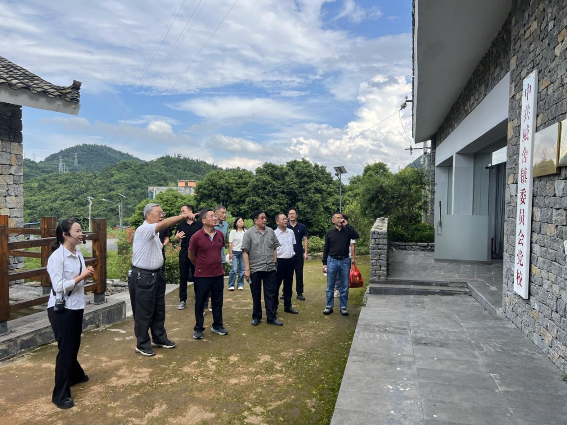 圖為調研工作現場。