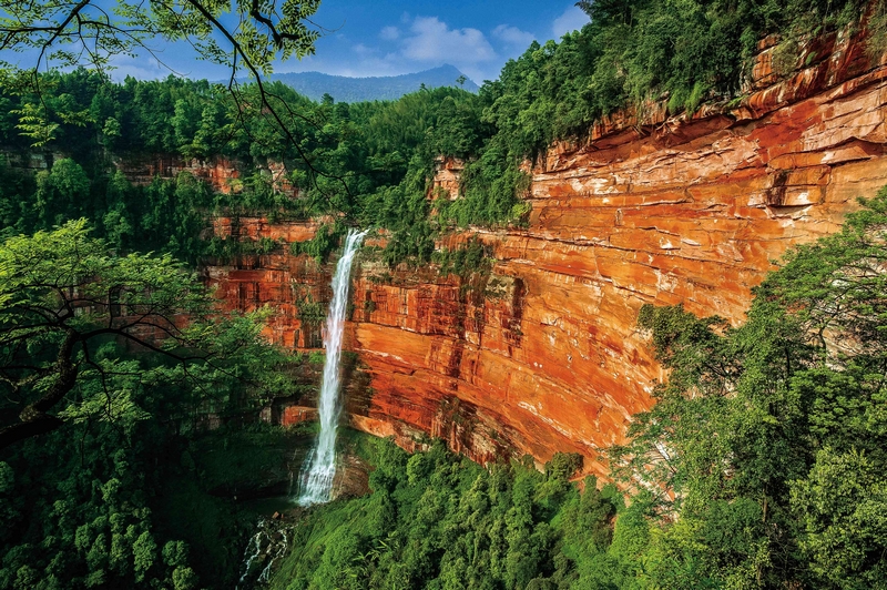赤水丹霞是青年早期丹霞地貌的代表。洪開第攝