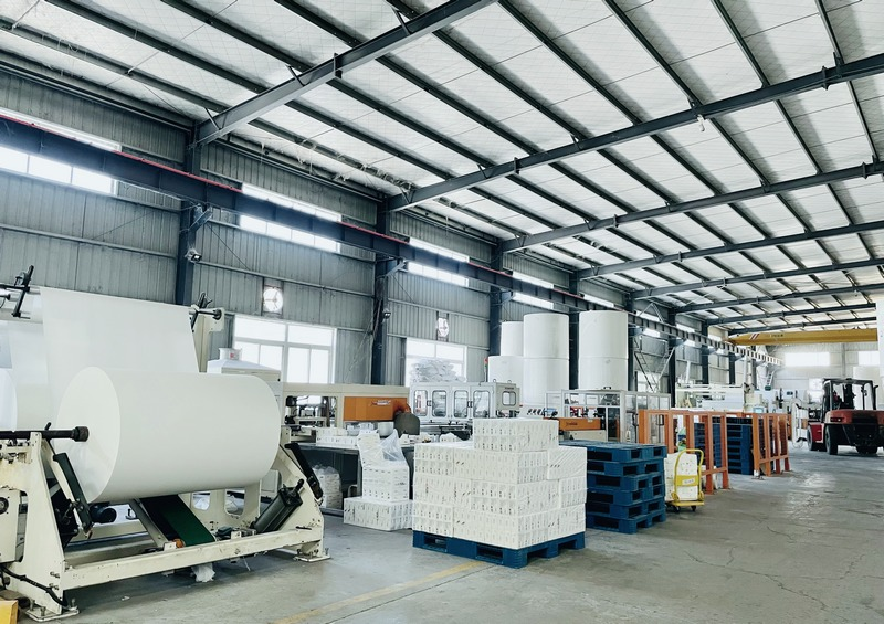 竹紙生產車間。工行赤水支行供圖