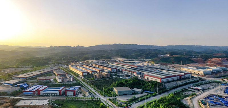 大龍經開區航拍。張露攝