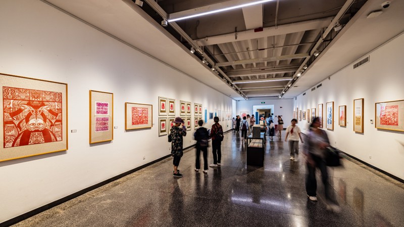 展覽現(xiàn)場(chǎng)。