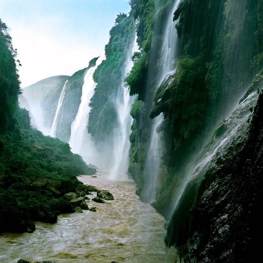 馬嶺河大峽谷。李貴云攝