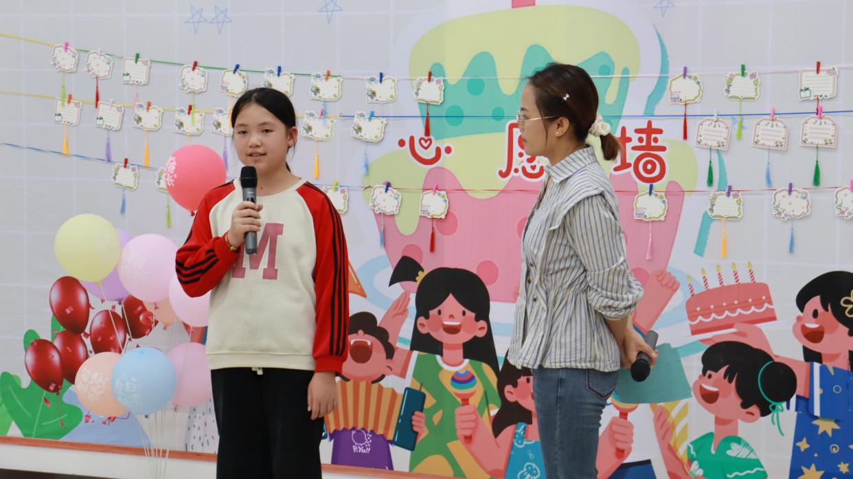 表述自己的生日愿望。