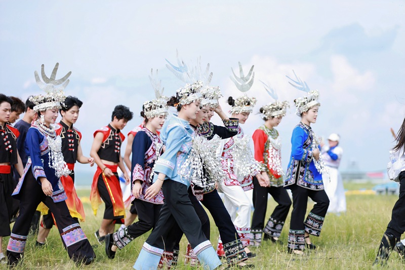 水族在蒙古馬超現場。