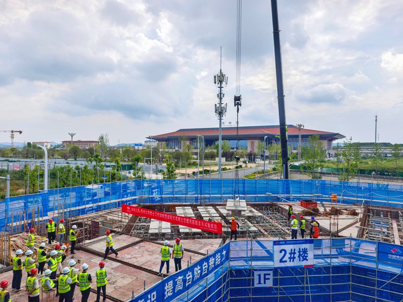 1.國內(nèi)首次!新型裝配式空腹夾層板成功應(yīng)用于實體工程。