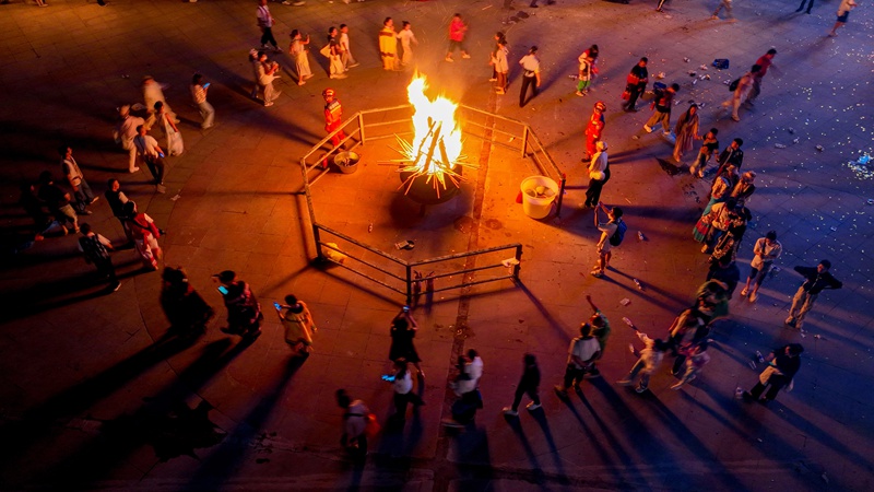 活動現場。林劍攝