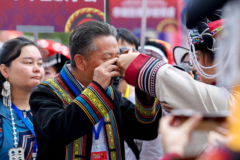 活動現場。林劍攝