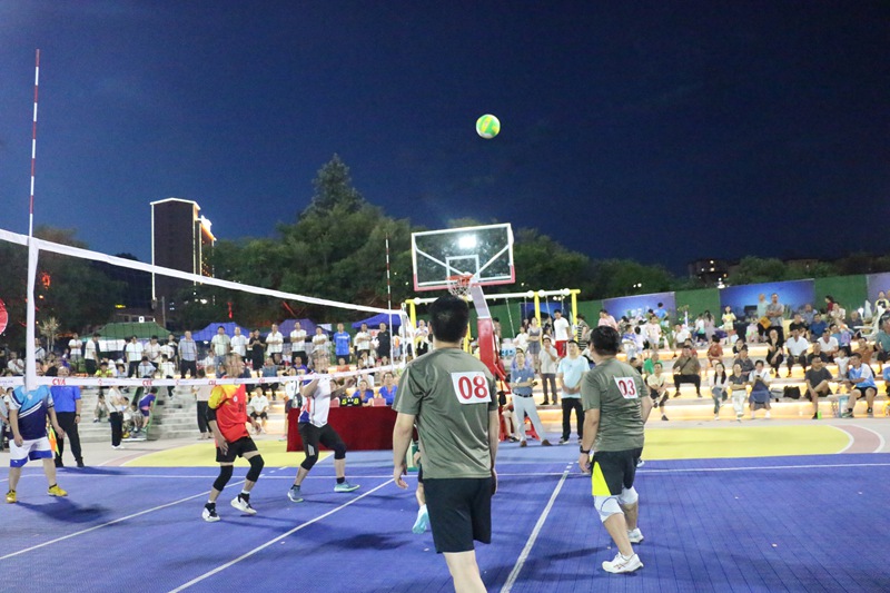 圖為比賽現場。