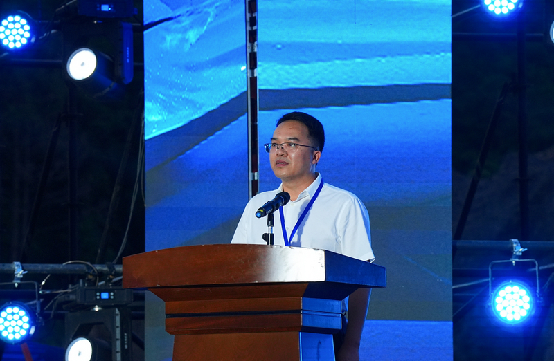 中共劍河縣委副書記、縣長陳林致辭。劍河縣融媒體中心供圖