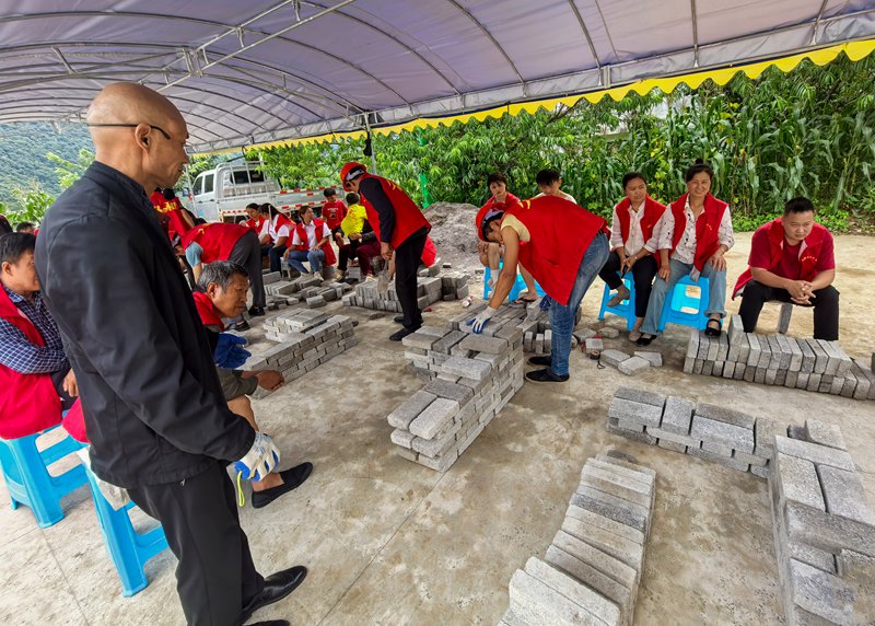 培訓建筑砌筑工。