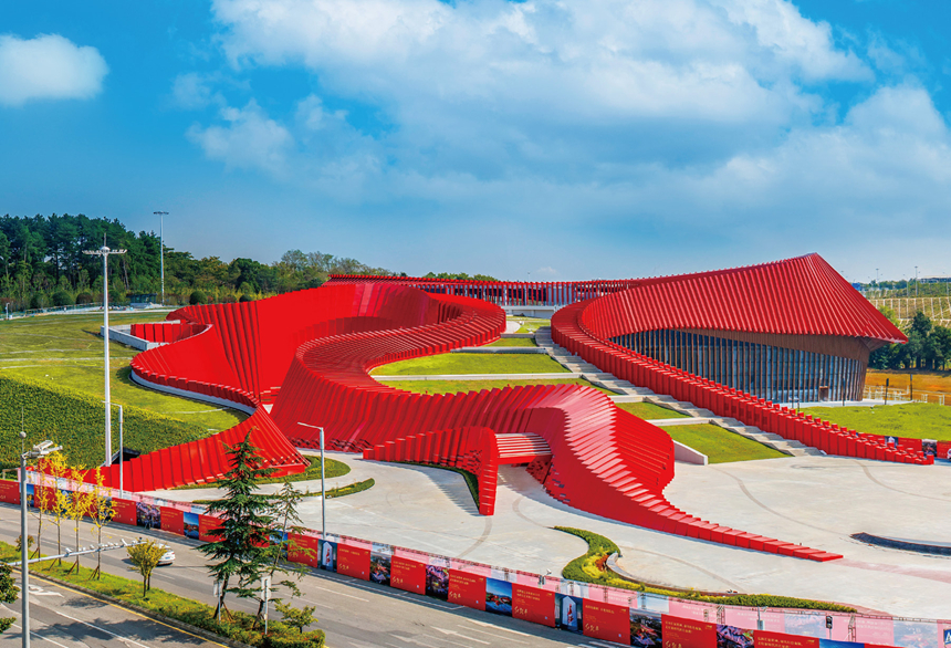 紅飄帶。貴旅集團供圖