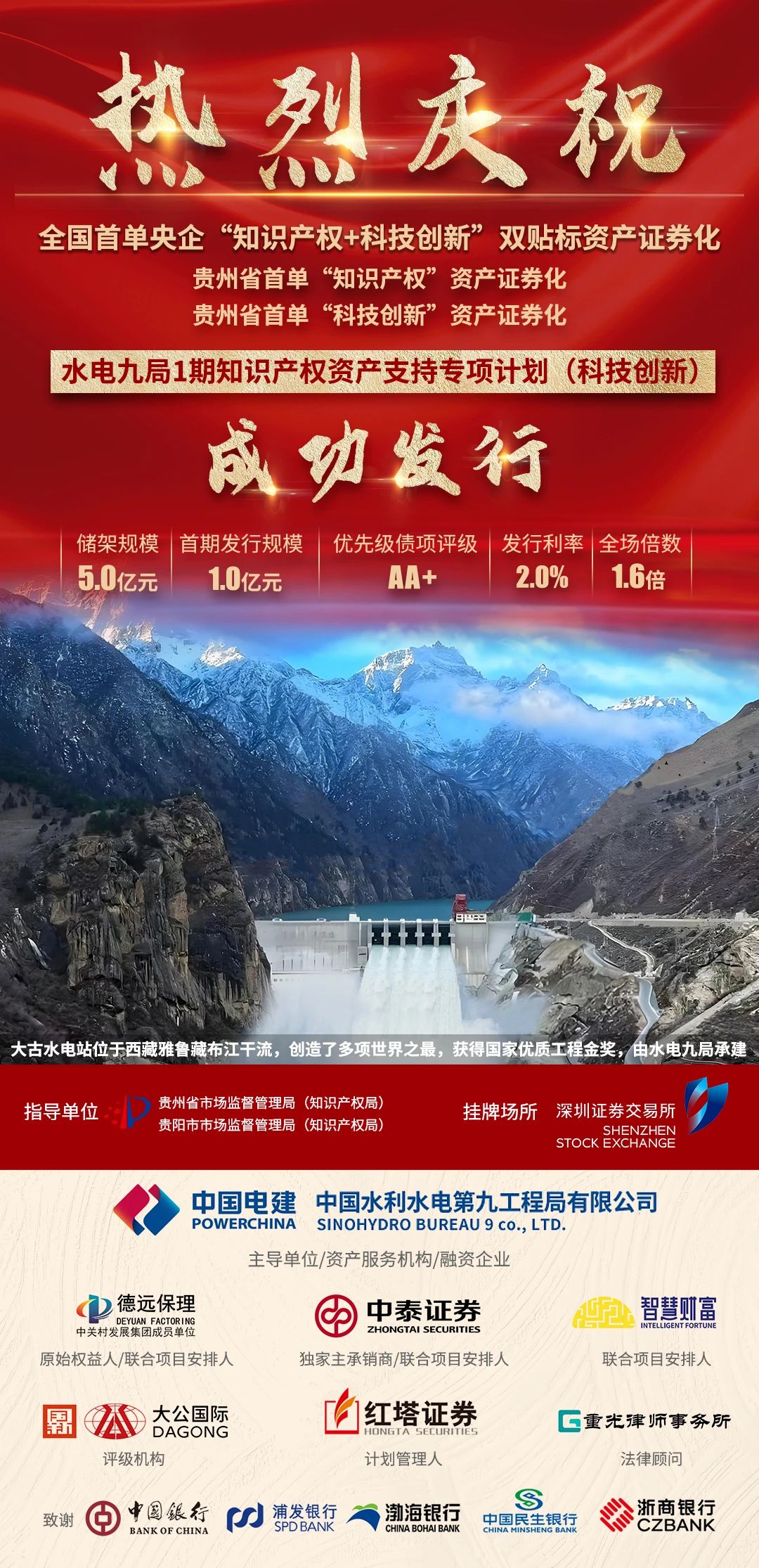 貴州省首單知識產(chǎn)權(quán)資產(chǎn)證券化(ABS)產(chǎn)品在深交所成功發(fā)行。